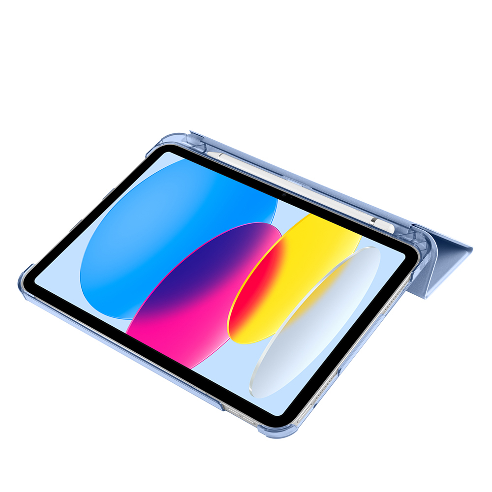 Apple iPad 11.Nesil 2025 Uyumlu Zore Smart Cover Kalem Bölmeli Standlı 1-1 Kılıf - 34
