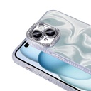Apple iPhone 15 Uyumlu Kılıf Airbagli Parlak Taş Detay Tasarımlı Zore Esila Kapak - 4