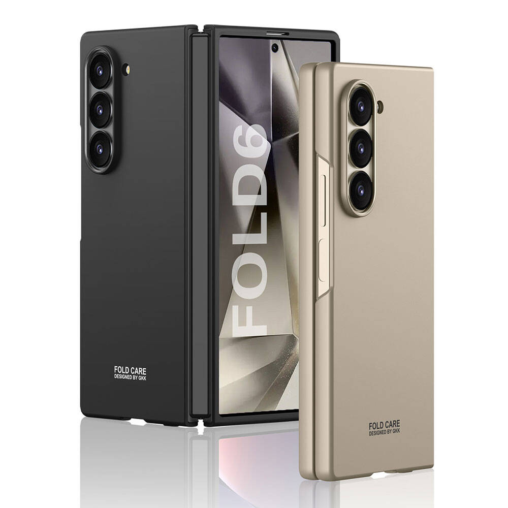Samsung Galaxy Z Fold 6 Uyumlu Kılıf Zore Sert Kıpta Kapak - 1
