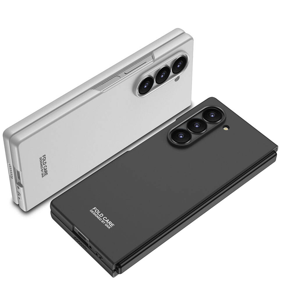 Samsung Galaxy Z Fold 6 Uyumlu Kılıf Zore Sert Kıpta Kapak - 4