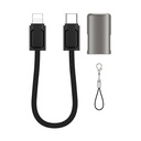 Wiwu Wi-C040 Concise Serisi Type-C to Lightning Hızlı Şarj Özellikli Data ve Şarj Kablosu 30W 15cm - 2
