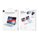Apple iPad 11.Nesil 2025 Uyumlu Wiwu Protective Gizli Kalem Bölmeli Klavyeli Kılıf - 5