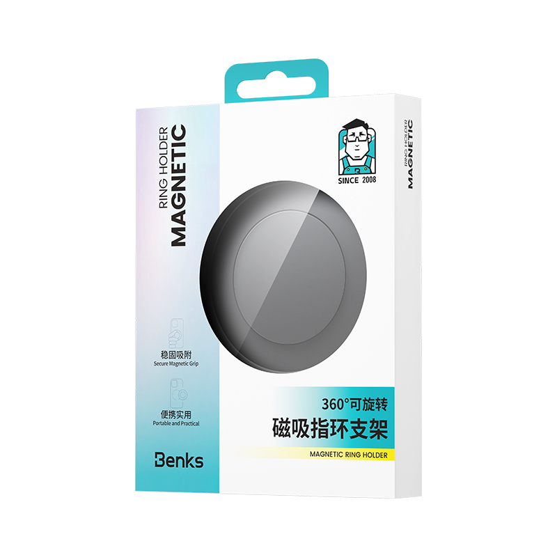 Benks L53 VitaPro Magnetik M-safe Airbag Parmak Ring Stand - 1