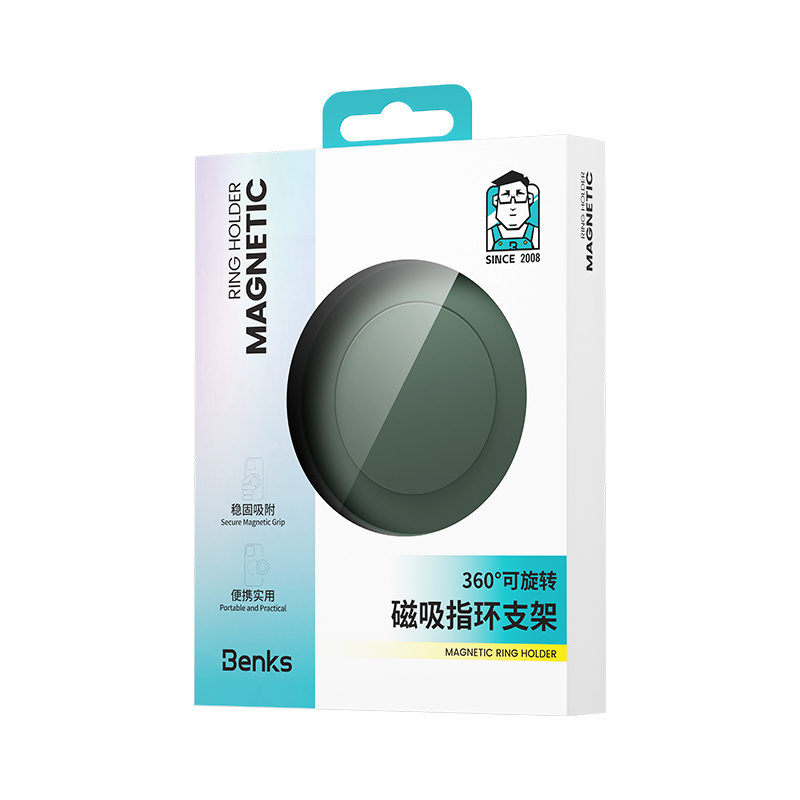 Benks L53 VitaPro Magnetik M-safe Airbag Parmak Ring Stand - 3