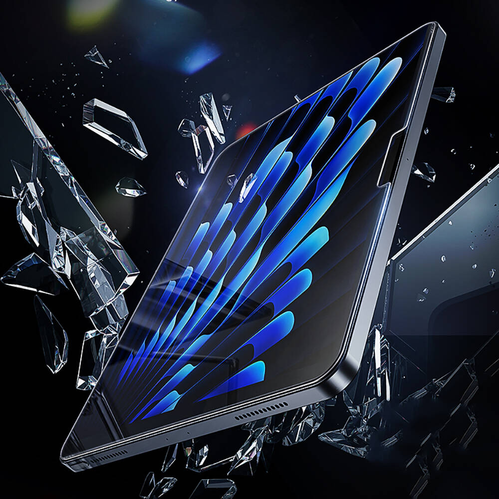 Apple iPad Pro 11 Uyumlu 2024 Benks King Kong Eğimli Kenar Oleofobik Özellikli Temperli Cam Ekran Koruyucu - 7