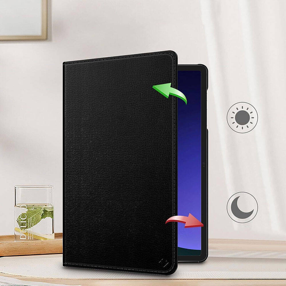 Samsung Galaxy Tab S10 Plus Uyumlu Zore Dönebilen Standlı Kılıf - 23