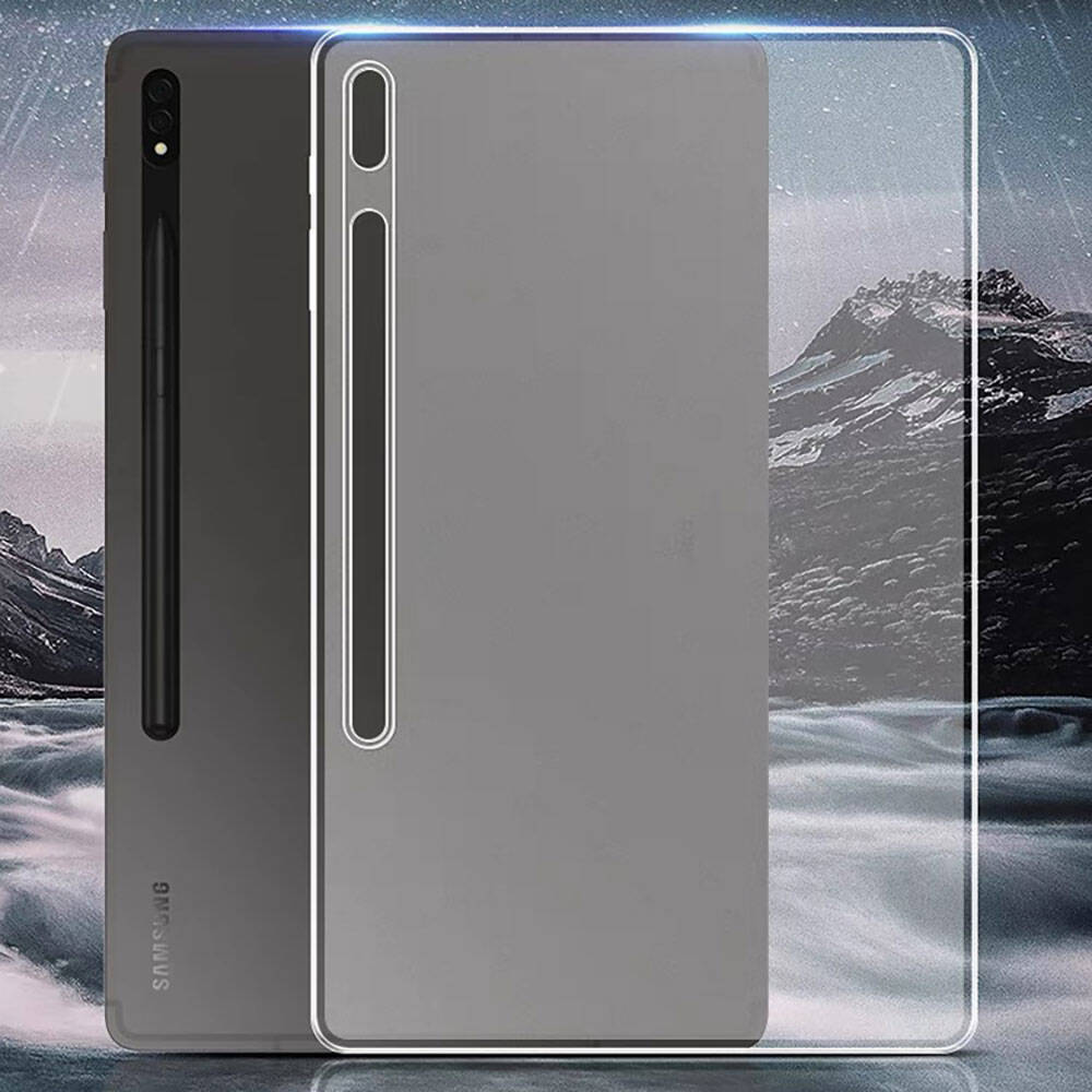 Samsung Galaxy Tab S10 Ultra Uyumlu Kılıf Zore Tablet Süper Silikon Kapak - 3