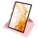 Samsung Galaxy Tab S10 Plus Uyumlu Kılıf Zore Termik Kalem Bölmeli Dönebilen Standlı Kılıf - 20