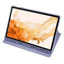 Samsung Galaxy Tab S10 Plus Uyumlu Kılıf Zore Termik Kalem Bölmeli Dönebilen Standlı Kılıf - 21