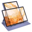 Samsung Galaxy Tab S10 Plus Uyumlu Kılıf Zore Termik Kalem Bölmeli Dönebilen Standlı Kılıf - 48