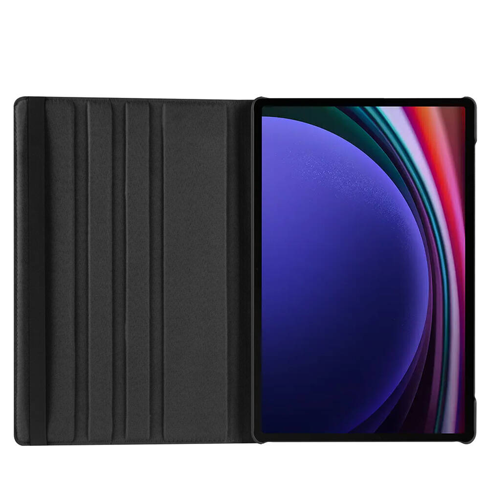 Samsung Galaxy Tab S10 Ultra Uyumlu Zore Dönebilen Standlı Kılıf - 4