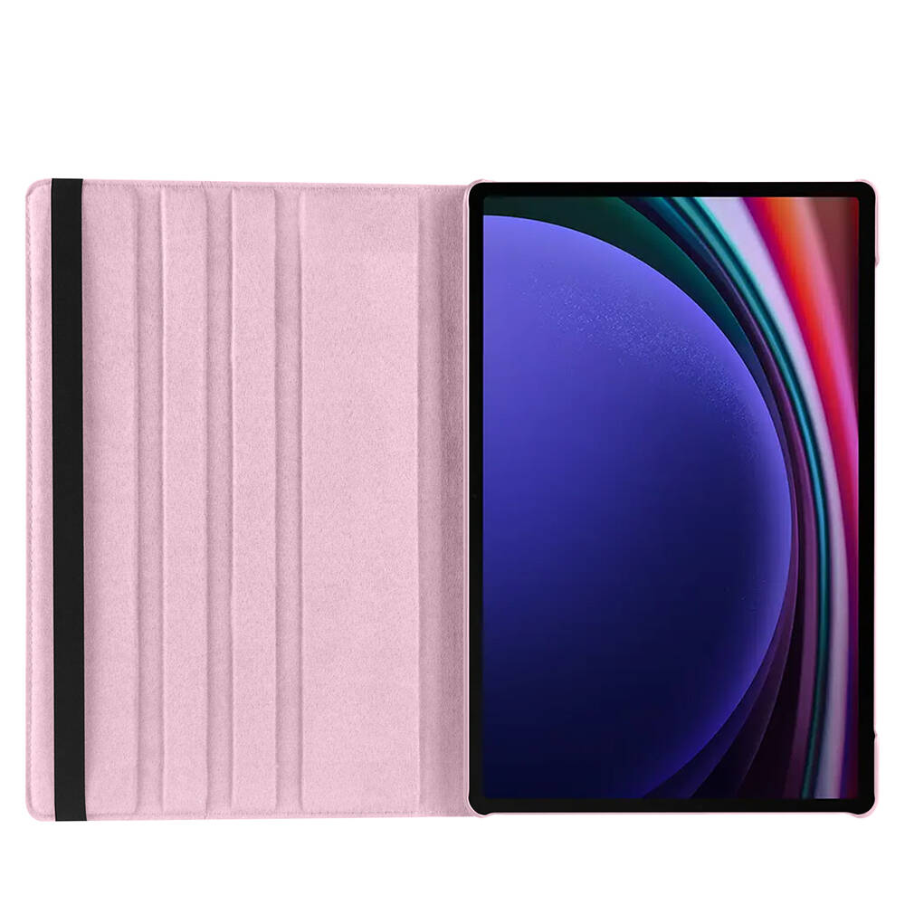 Samsung Galaxy Tab S10 Ultra Uyumlu Zore Dönebilen Standlı Kılıf - 19