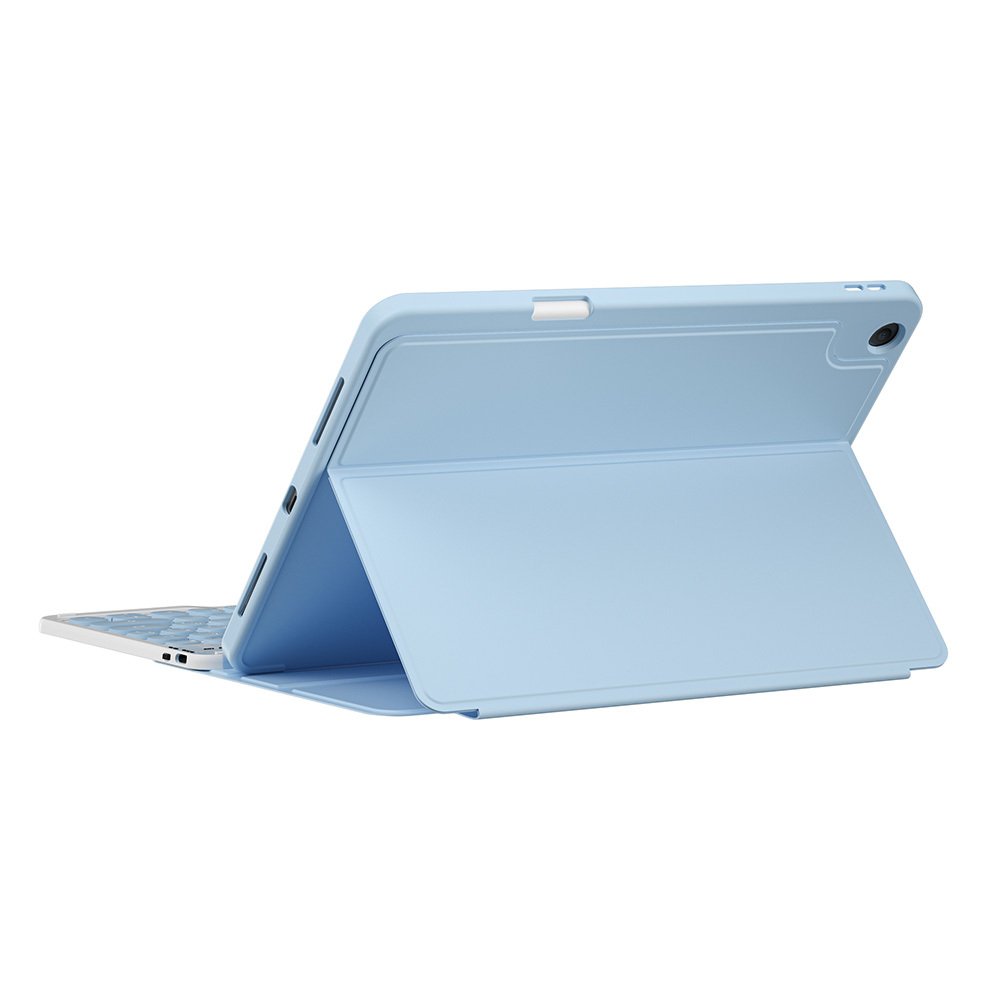 Apple iPad 10.2 (8.Nesil) Uyumlu Wiwu Protective Gizli Kalem Bölmeli Klavyeli Kılıf - 8