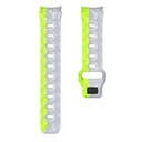 Samsung Galaxy Watch 6 44mm Uyumlu Zore KRD-116 20mm Futbol Desenli Spor Tasarımlı Silikon Kordon - 23