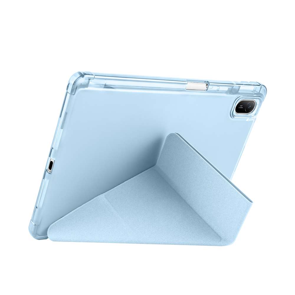 Huawei Matepad SE 11 Uyumlu Kılıf Zore Tri Folding Kalem Bölmeli Standlı Kılıf - 12