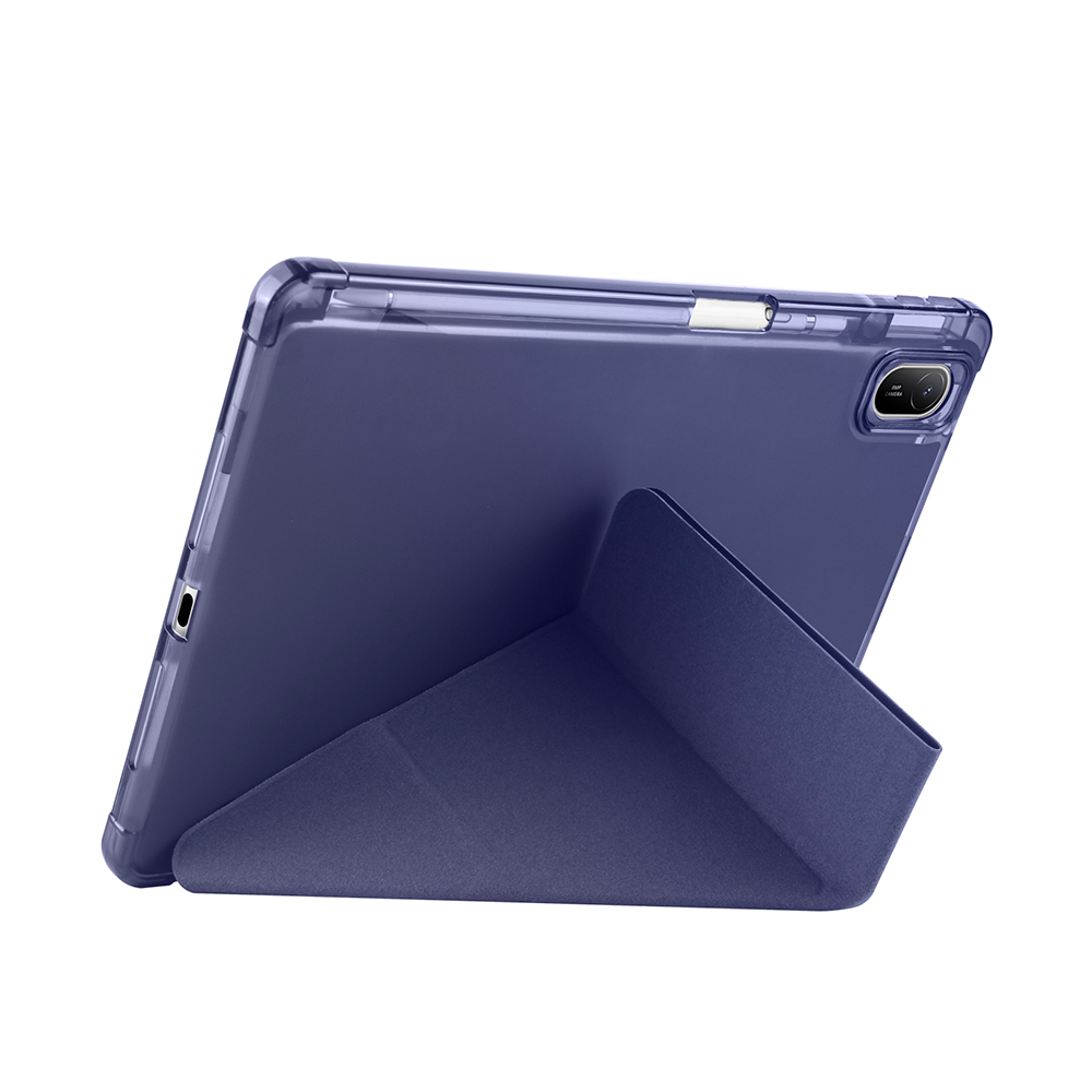 Huawei Matepad SE 11 Uyumlu Kılıf Zore Tri Folding Kalem Bölmeli Standlı Kılıf - 19