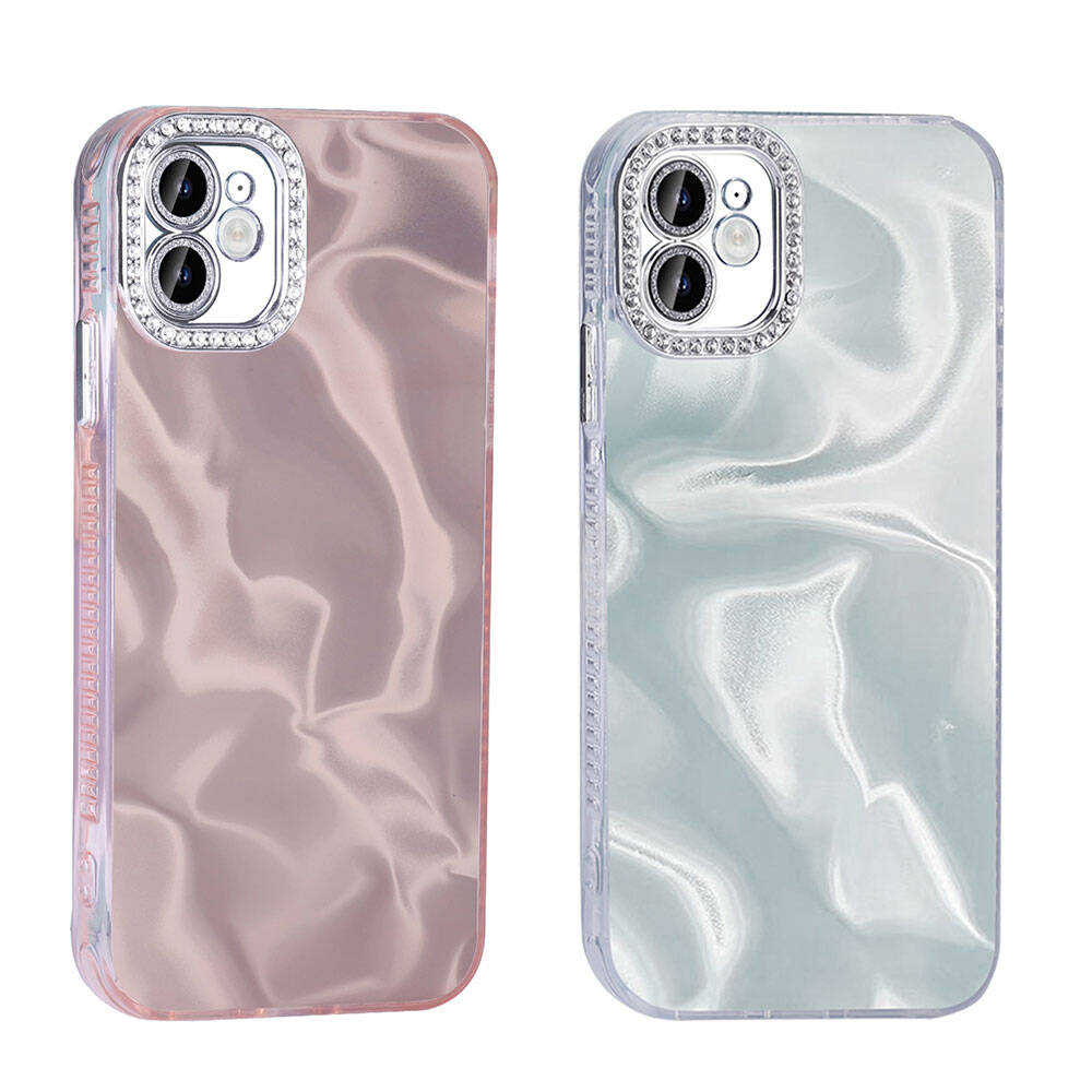 Apple iPhone 11 Uyumlu Kılıf Airbagli Parlak Taş Detay Tasarımlı Zore Esila Kapak - 5
