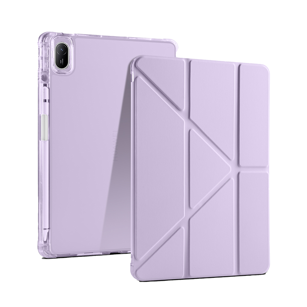 Huawei Matepad SE 11 Uyumlu Kılıf Zore Tri Folding Kalem Bölmeli Standlı Kılıf - 36