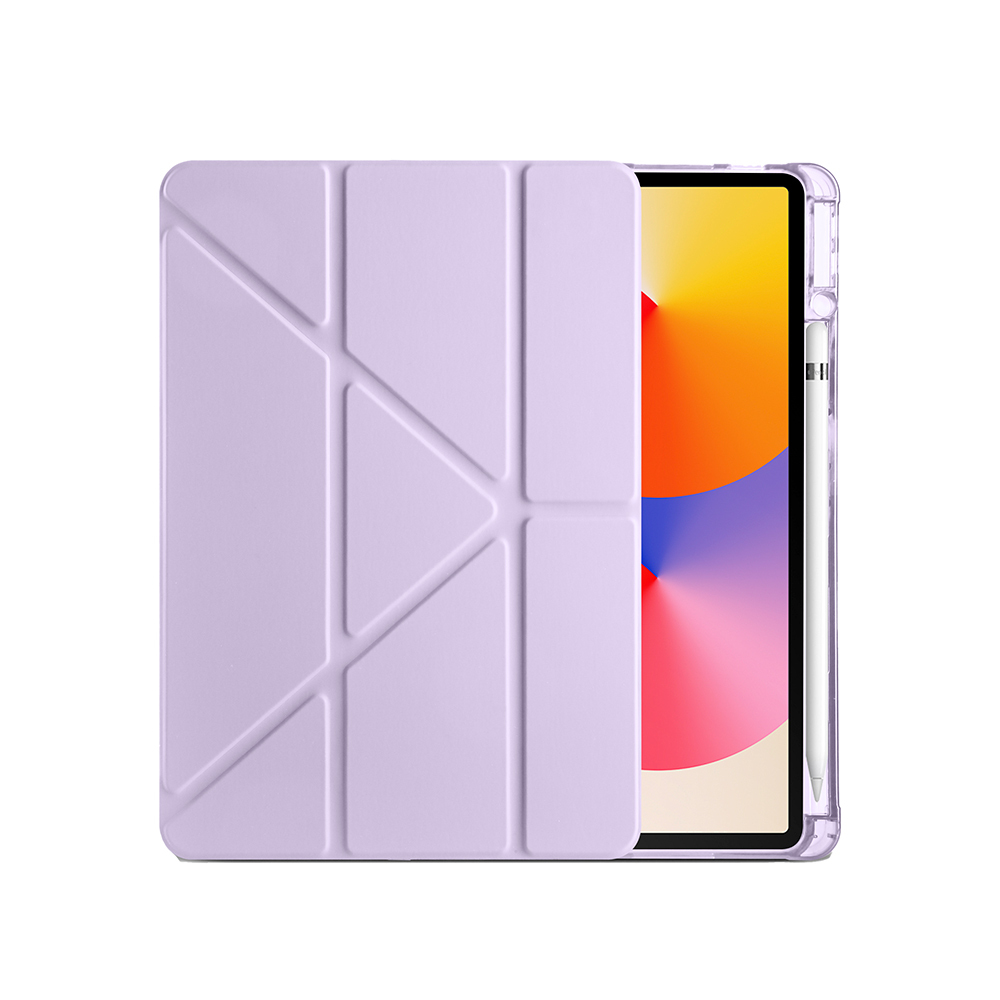 Huawei Matepad SE 11 Uyumlu Kılıf Zore Tri Folding Kalem Bölmeli Standlı Kılıf - 37