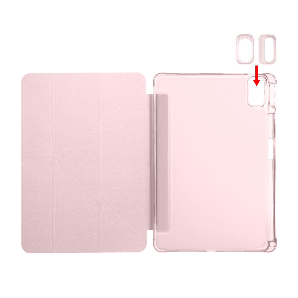 Huawei Matepad SE 11 Uyumlu Kılıf Zore Tri Folding Kalem Bölmeli Standlı Kılıf - 44