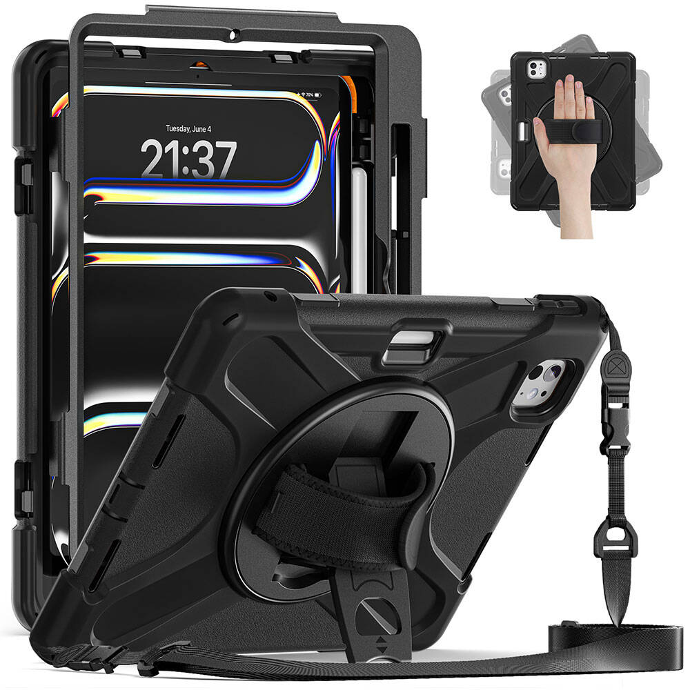 Apple iPad Pro 11 Uyumlu 2024 Zore Defender Tablet Silikon - 2