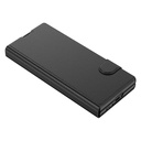 Samsung Galaxy Z Fold 6 Uyumlu Kılıf Suni Deri Tasarımlı Magnetik Tokalı ve Kartlıklı Zore Kıpta Zegna Kapak - 2