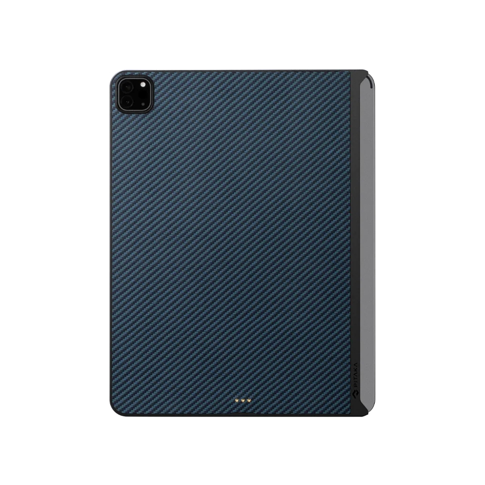 Apple iPad Pro 11 2021 (3.Nesil) Uyumlu Kılıf Aramid Fiber Pitaka Ultra-Slim Classic Serisi Tablet Kapak - 3