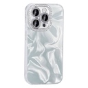 Apple iPhone 15 Pro Max Uyumlu Kılıf Airbagli Parlak Taş Detay Tasarımlı Zore Esila Kapak - 2