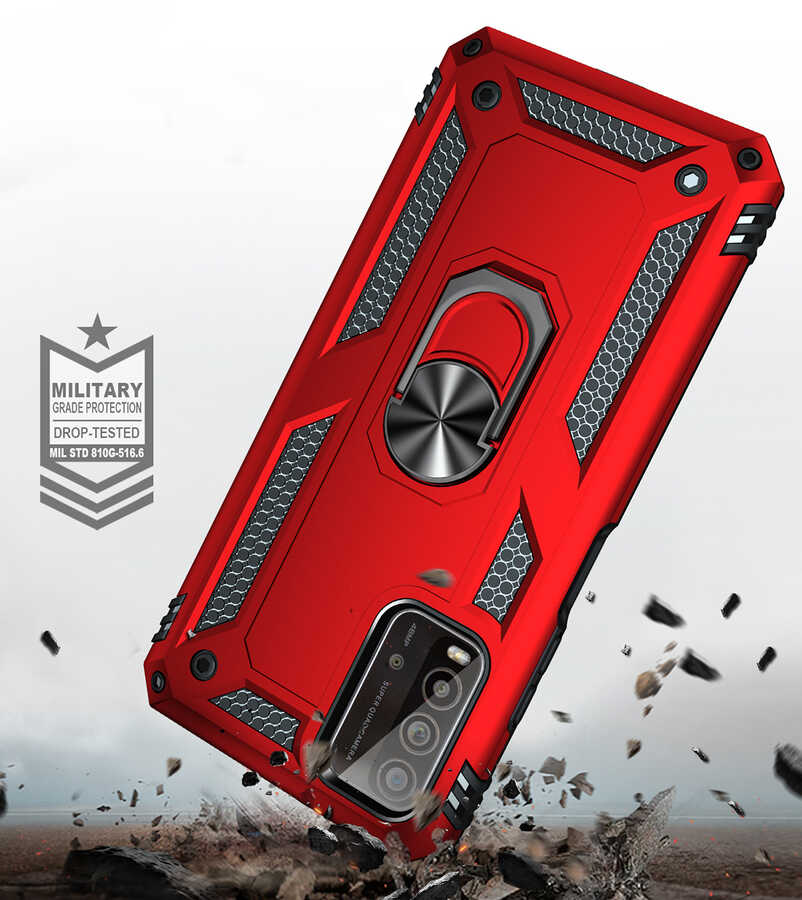 Xiaomi Poco M3 Uyumlu Kılıf Zore Vega Kapak - 7