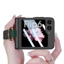 Samsung Galaxy Z Flip 6 Uyumlu Kılıf Kamera Korumalı Yüzüklü Zore Flip Ring Kıpta Kapak - 4