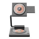 Wiwu Wi-W023 Geek 3in1 Hareketli Başlık Kablosuz Şarj Standı - 2