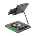 Wiwu Wi-W023 Geek 3in1 Hareketli Başlık Kablosuz Şarj Standı - 3