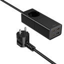 Wiwu Wi-S004 GaN Tech Çift Type-C ve Çift USB-A Girişli Priz 100W 150cm - 3