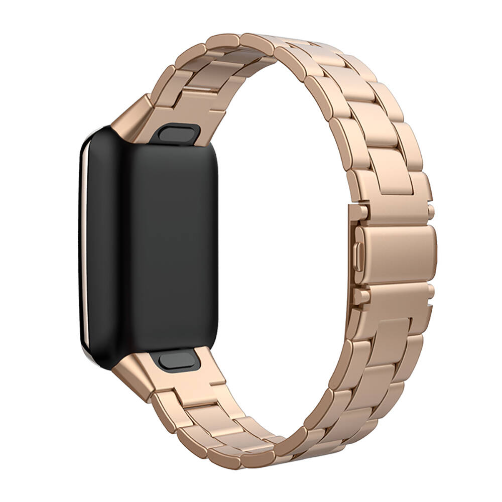 Xiaomi Mi Band 7 Pro Uyumlu KRD-04 Metal Kordon - 9