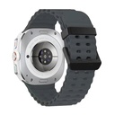 Samsung Galaxy Watch Ultra 47mm Uyumlu Zore KRD-118 Tırtıklı Tasarım Silikon Kordon - 4