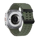 Samsung Galaxy Watch Ultra 47mm Uyumlu Zore KRD-118 Tırtıklı Tasarım Silikon Kordon - 5