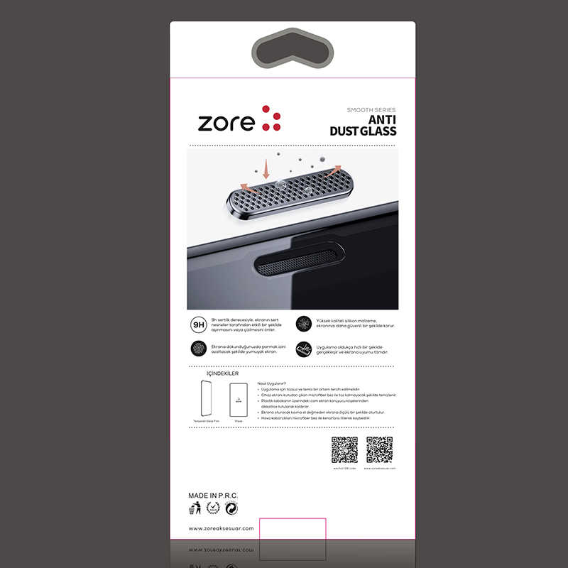 Apple iPhone 6 Uyumlu Zore Anti-Dust Glass Temperli Ekran Koruyucu - 3