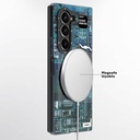 Samsung Galaxy Z Fold 6 Uyumlu Kılıf Magsafe Şarj Özellikli YoungKit Technology Serisi Kapak - 6