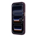Apple iPhone 18 Pro Max Kılıf Guess Orjinal Lisanslı M-safe Şarj Özellikli Sıcak Baskılı Yazı Logolu C-Magnet PU Deri Peony Kapak - 4