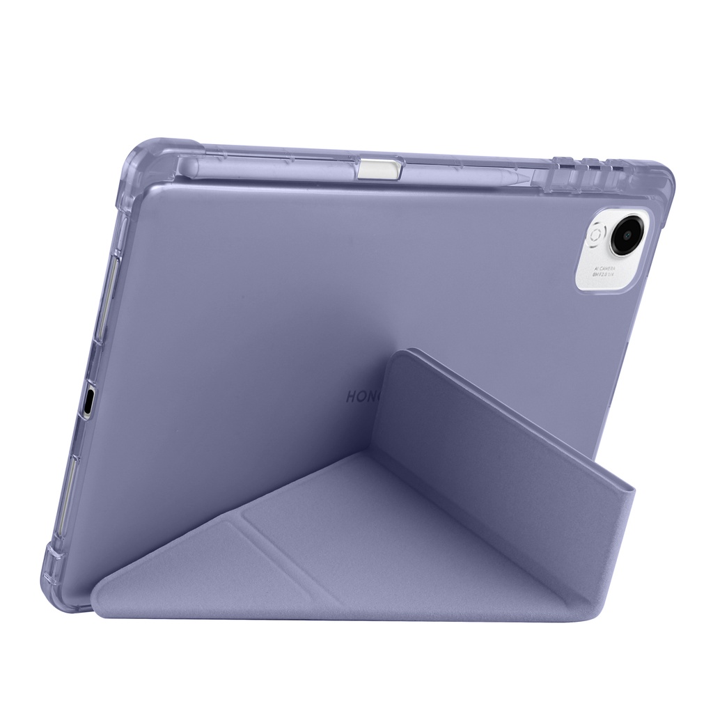 Honor Pad X9 Pro Uyumlu Kılıf Zore Tri Folding Kalem Bölmeli Standlı Kılıf - 1
