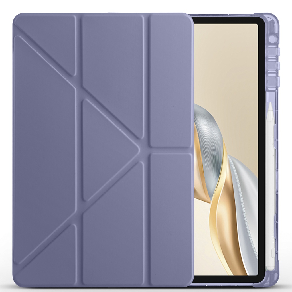 Honor Pad X9 Pro Uyumlu Kılıf Zore Tri Folding Kalem Bölmeli Standlı Kılıf - 3
