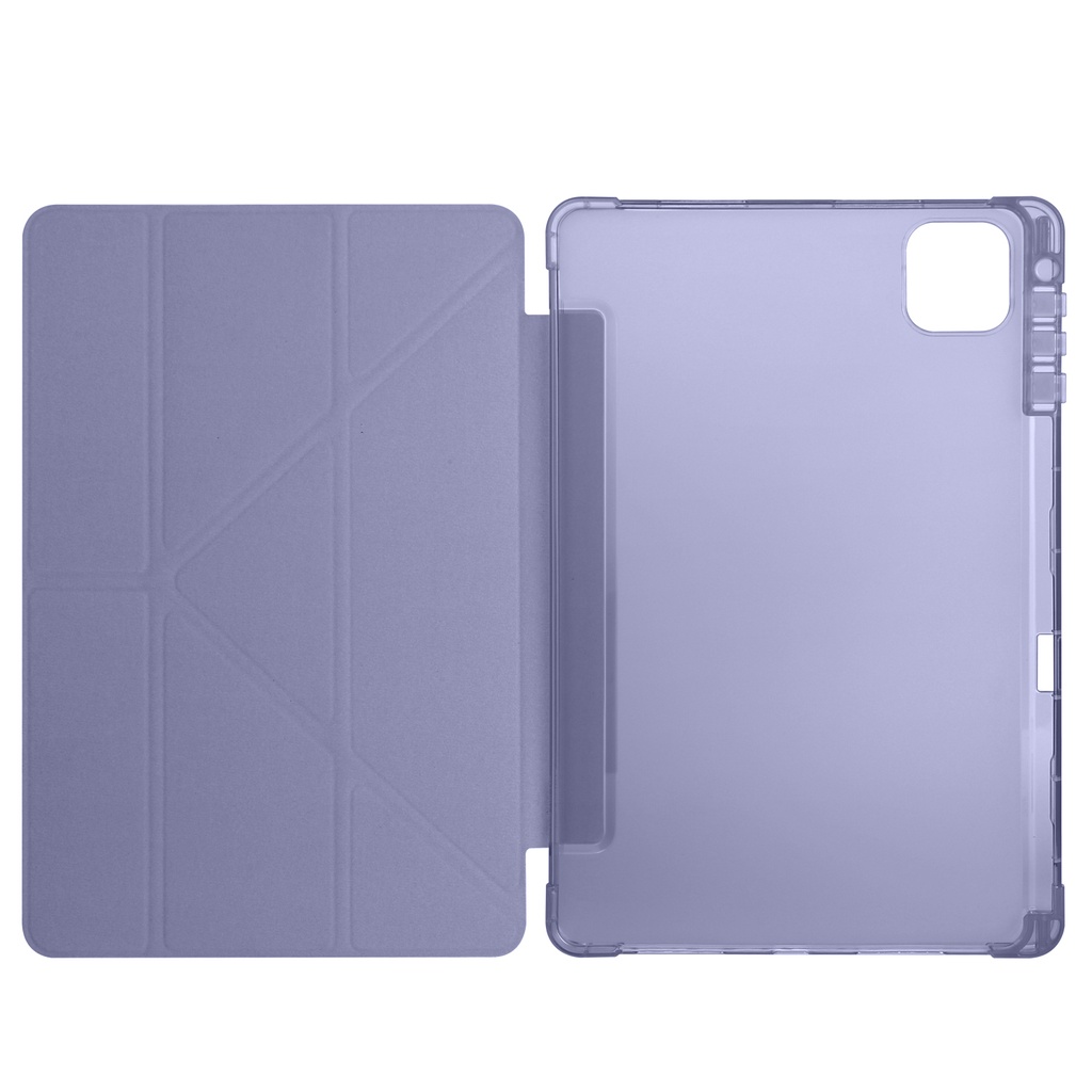 Honor Pad X9 Pro Uyumlu Kılıf Zore Tri Folding Kalem Bölmeli Standlı Kılıf - 4