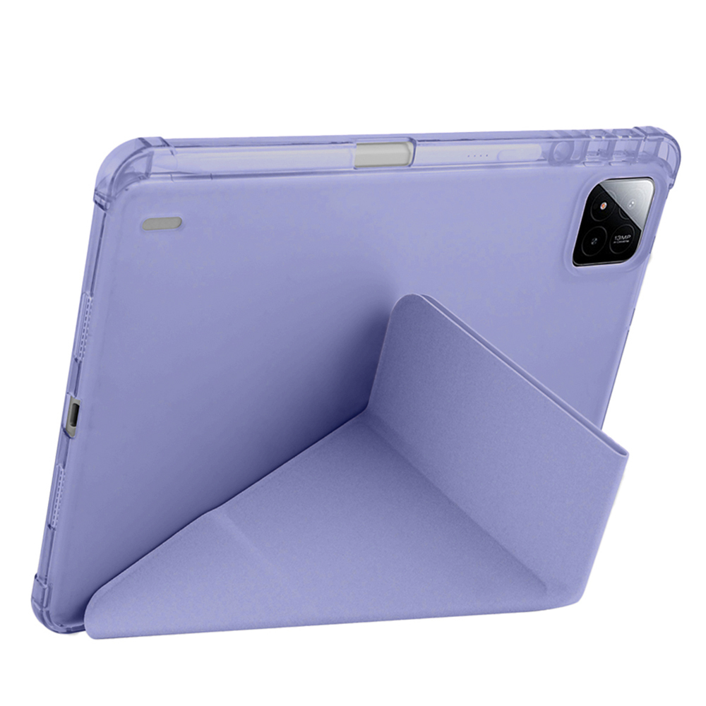 Xiaomi Pad 7 Uyumlu Kılıf Zore Tri Folding Kalem Bölmeli Standlı Kılıf - 1