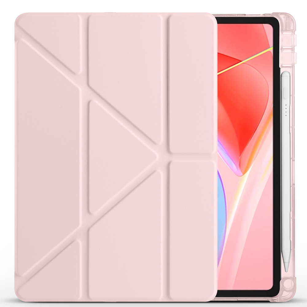 Lenovo Tab TB-311FU Uyumlu Kılıf Zore Tri Folding Kalem Bölmeli Standlı Kılıf - 4