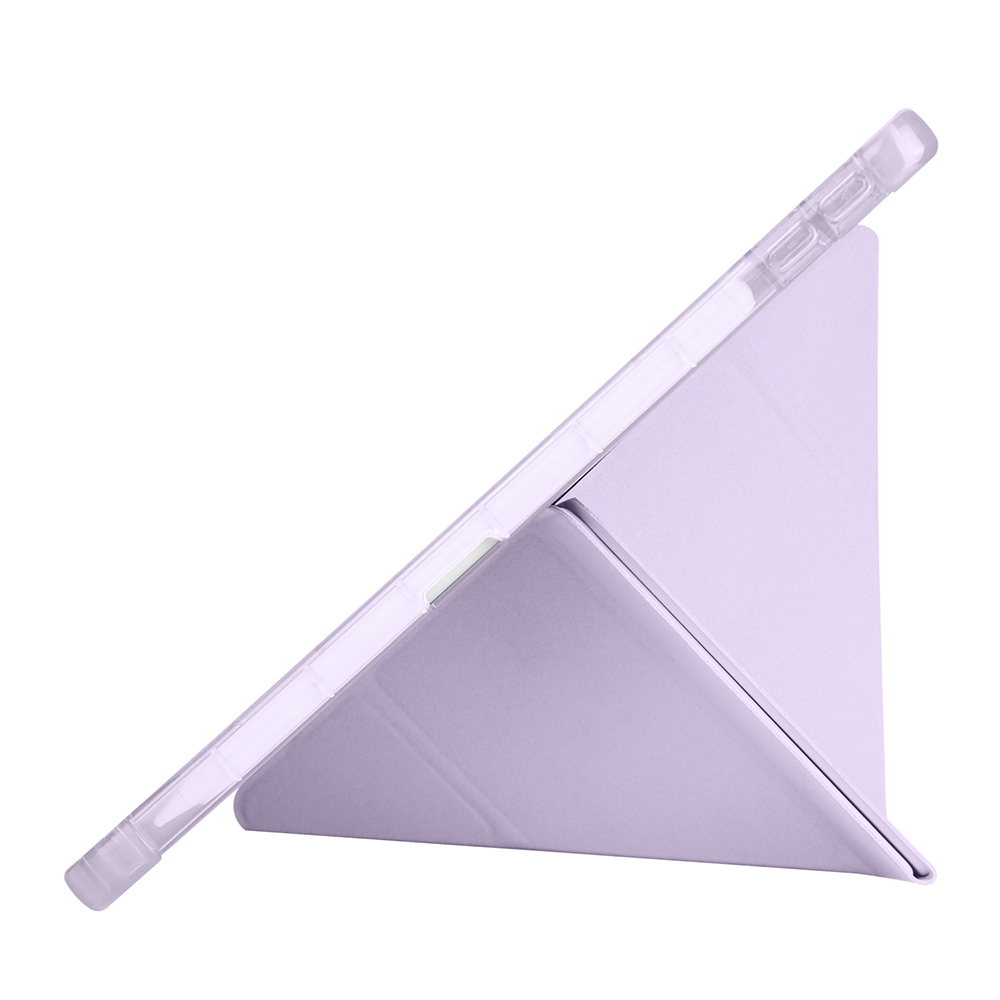 Lenovo Tab TB-311FU Uyumlu Kılıf Zore Tri Folding Kalem Bölmeli Standlı Kılıf - 19