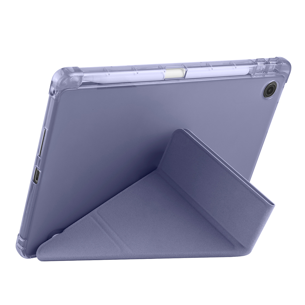 Lenovo Tab TB-311FU Uyumlu Kılıf Zore Tri Folding Kalem Bölmeli Standlı Kılıf - 22
