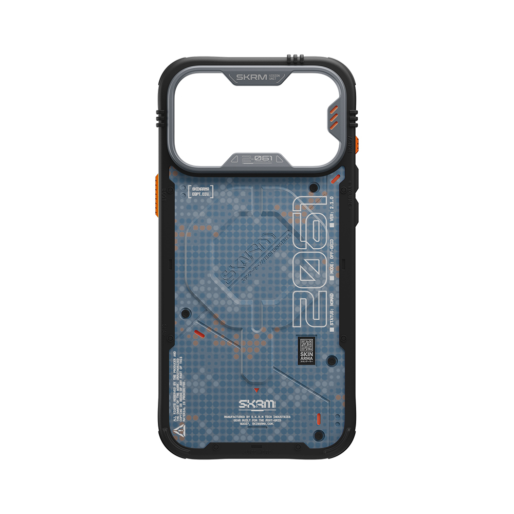 Apple iPhone 18 Pro Max Kılıf M-Safe Şarj Özellikli Airbag Tasarımlı Skinarma Vigor XE Kapak - 6