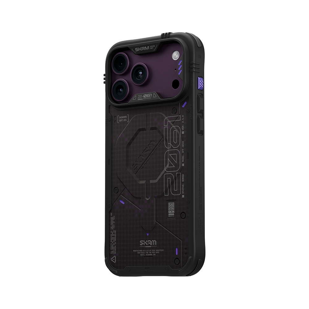 Apple iPhone 18 Pro Max Kılıf M-Safe Şarj Özellikli Airbag Tasarımlı Skinarma Vigor XE Kapak - 4