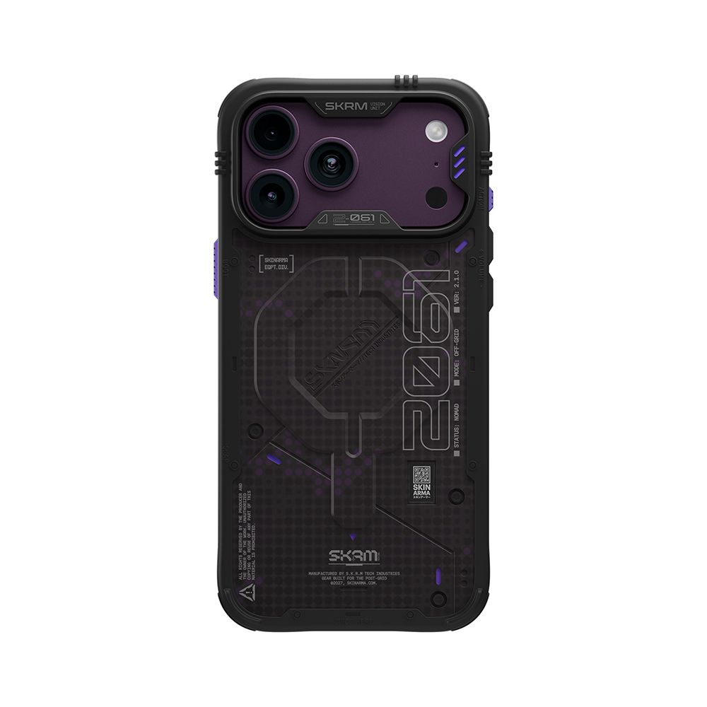 Apple iPhone 18 Pro Max Kılıf M-Safe Şarj Özellikli Airbag Tasarımlı Skinarma Vigor XE Kapak - 5