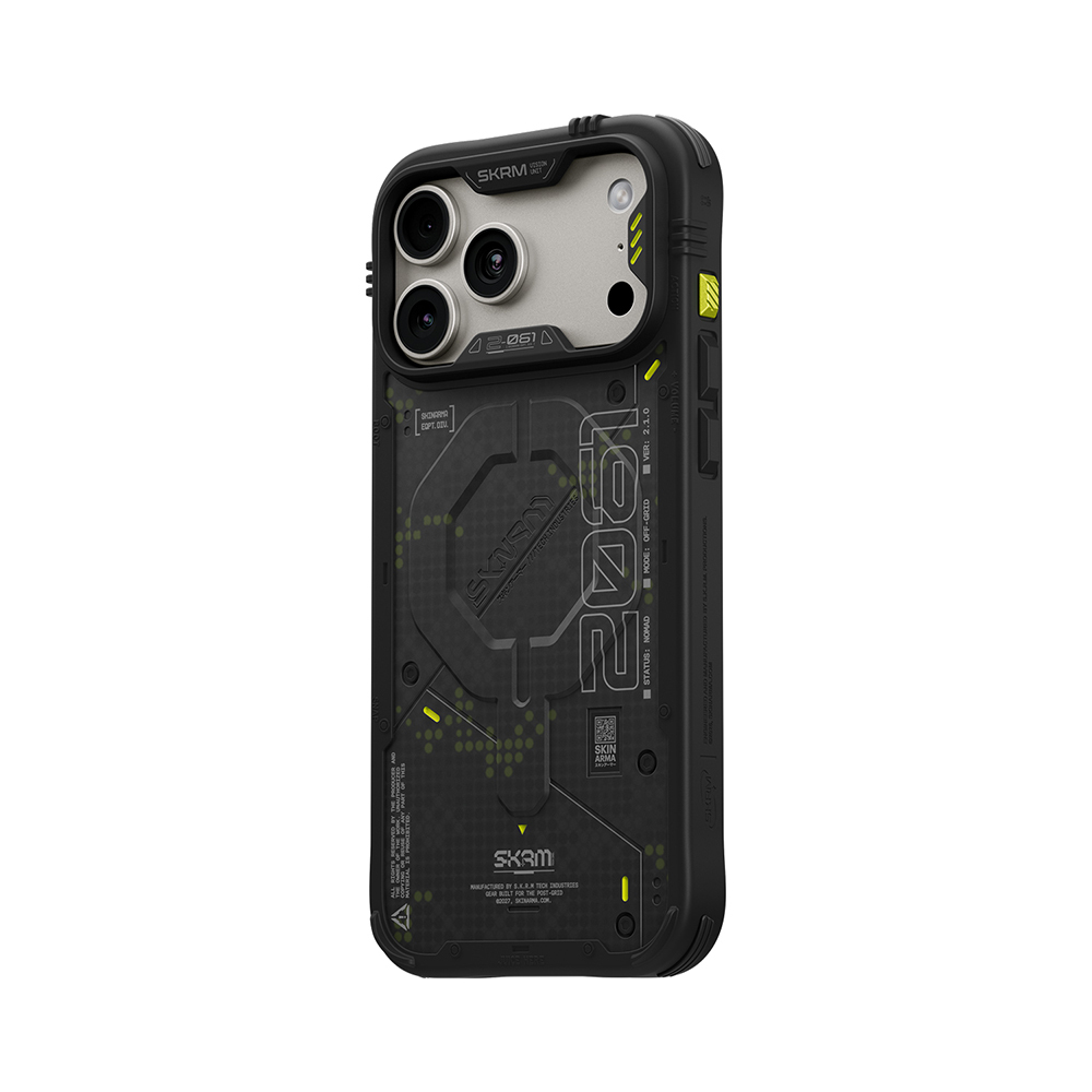 Apple iPhone 18 Pro Max Kılıf M-Safe Şarj Özellikli Airbag Tasarımlı Skinarma Vigor XE Kapak - 4